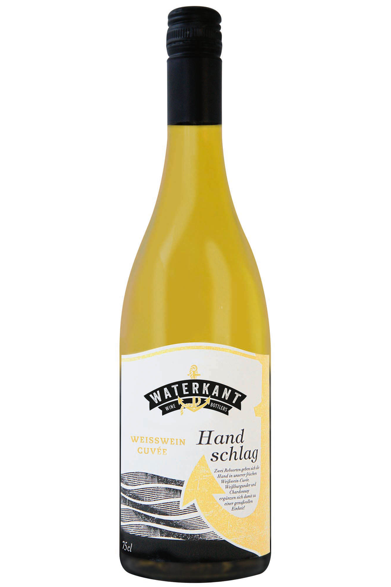 Handschlag Cuvée 2022 trocken, Waterkant Winebottlers