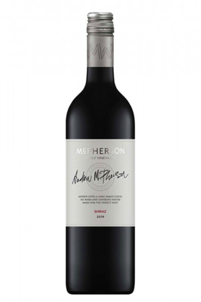 Andrew McPherson Shiraz 2019 trocken, McPherson Winery
